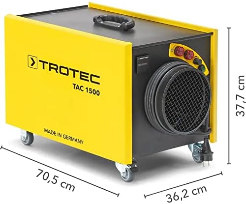TROTEC Luftreiniger TAC 1500 Professioneller Luftreiniger 175 W Motor
