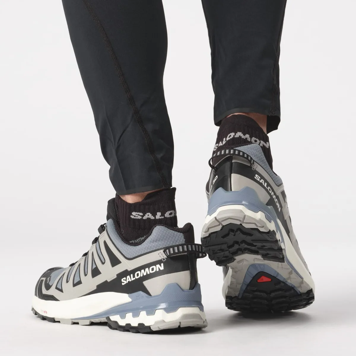 Salomon Men's XA Pro 3D V9 GORE-TEX Flint Stone/Black/Ghost Gray