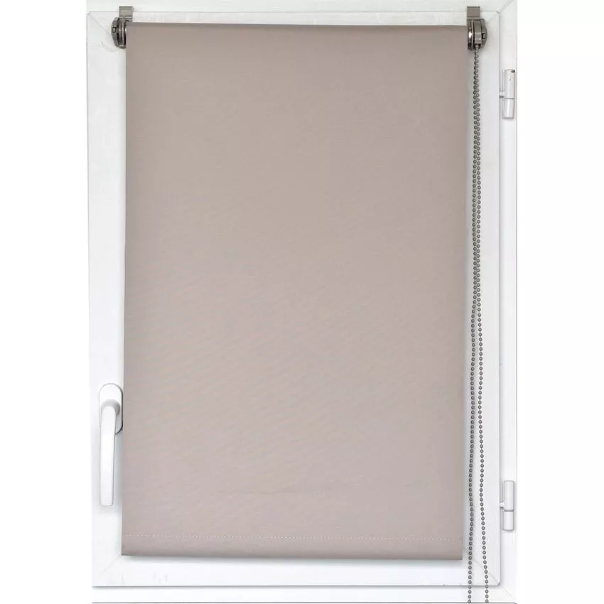 Store enrouleur occultant Uni (60 x 90 cm) beige