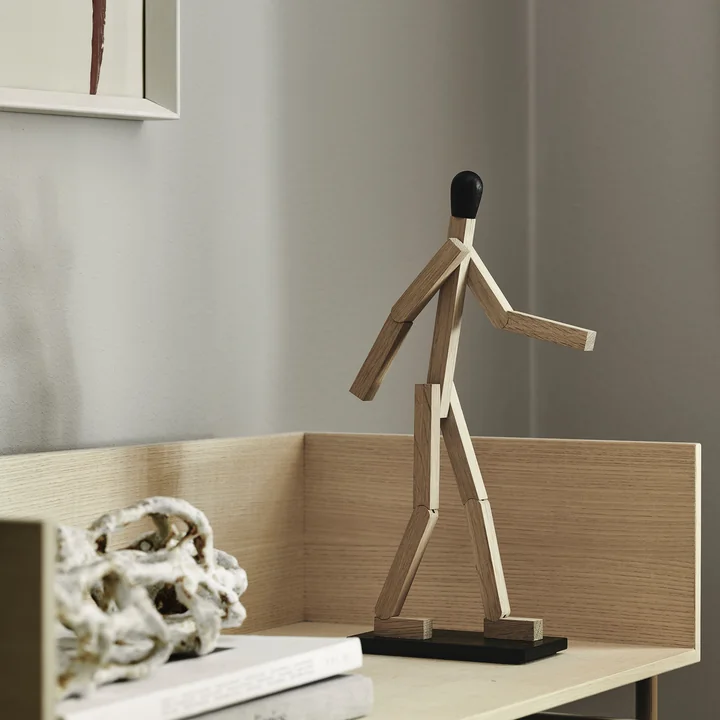 boyhood - Match Man Holzfigur large, Eiche natur