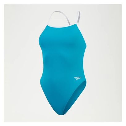 Maillot de Bain 1 pièce Femme Speedo Solid Vback Bleu