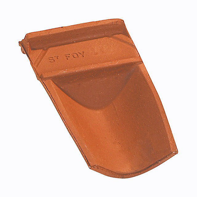 Closoir faitage Oméga 10 rouge terre cuite