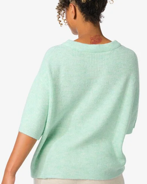 gilet en maille femme Grace vert