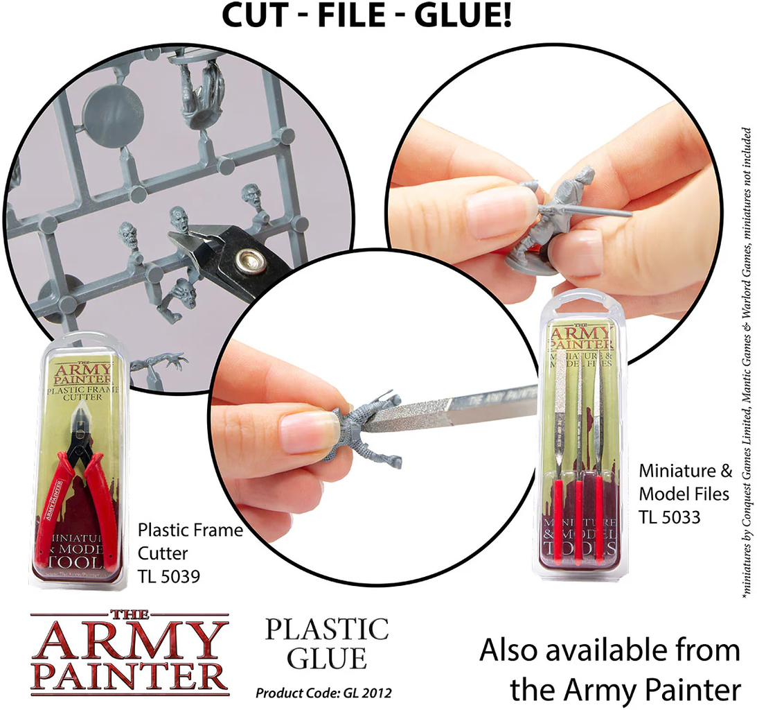 The Army Painter  Plastic Glue, 24 g    Der unverzichtbare Kleber für Modellbauer