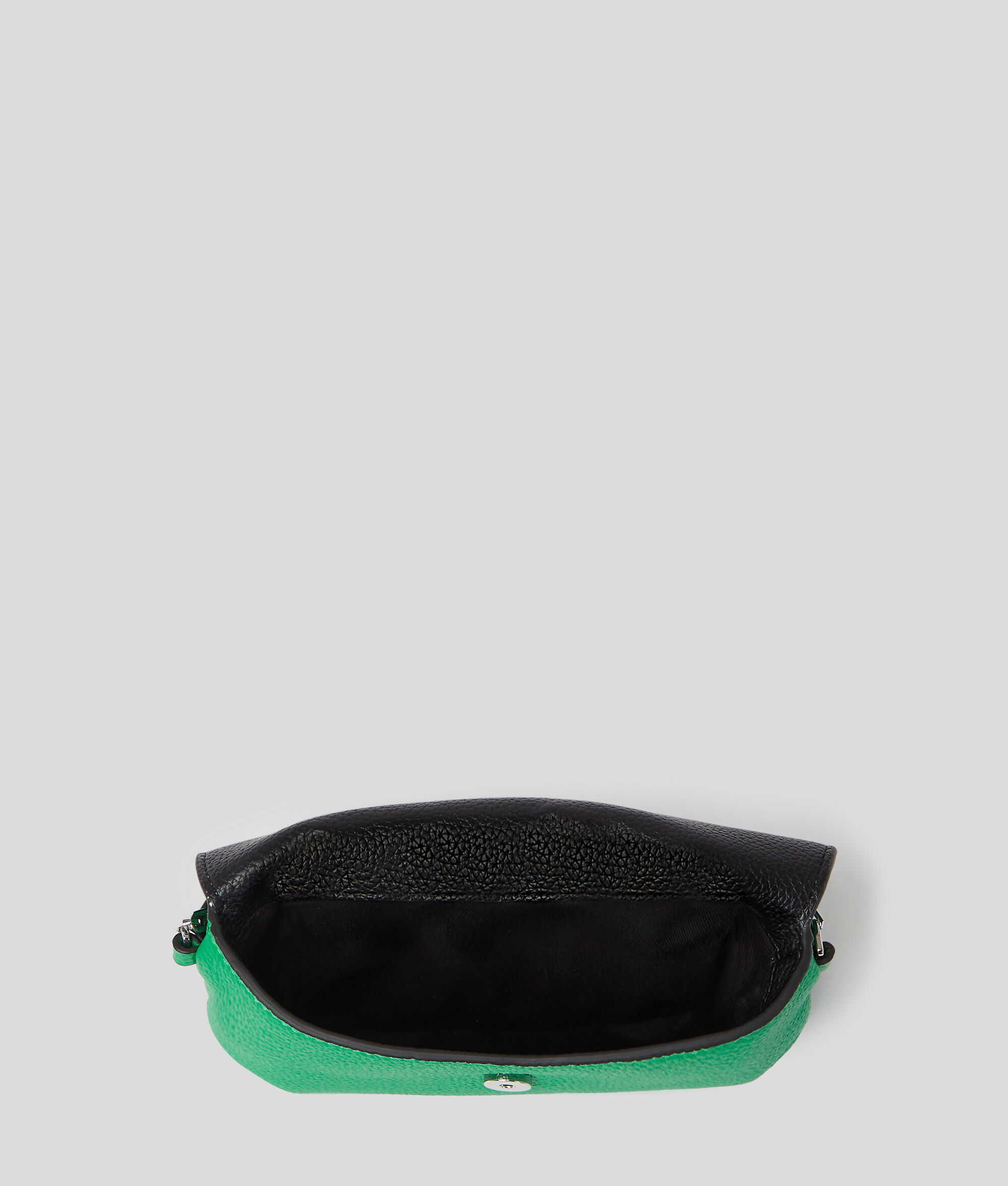 MINI-SAC BANDOULIÈRE EN CUIR GRAINÉ K/SEVEN