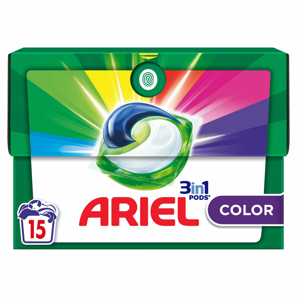 Ariel 3in1 Wasmiddel Pods Color15 stuks