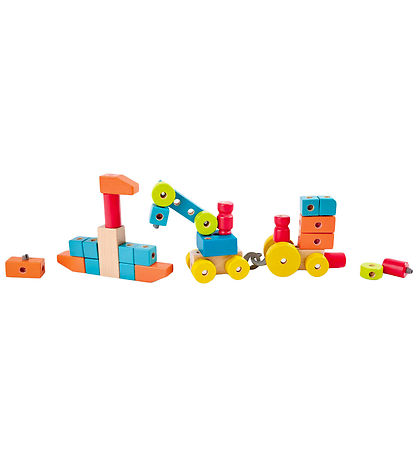 Hape Bauklötze - Holz - 44 Teile