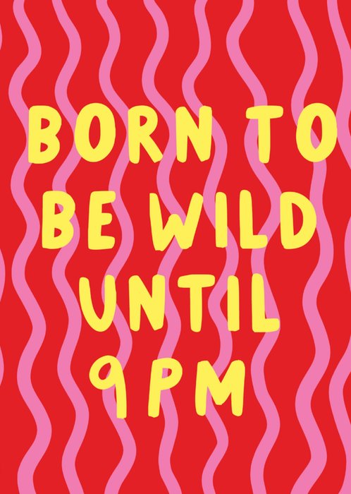 Scribbler | Verjaardagskaart | Born to be wild