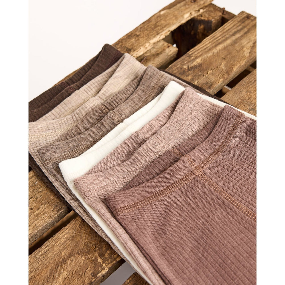 Køb Smallstuff Light Nature Melange Leggings Drop Needle