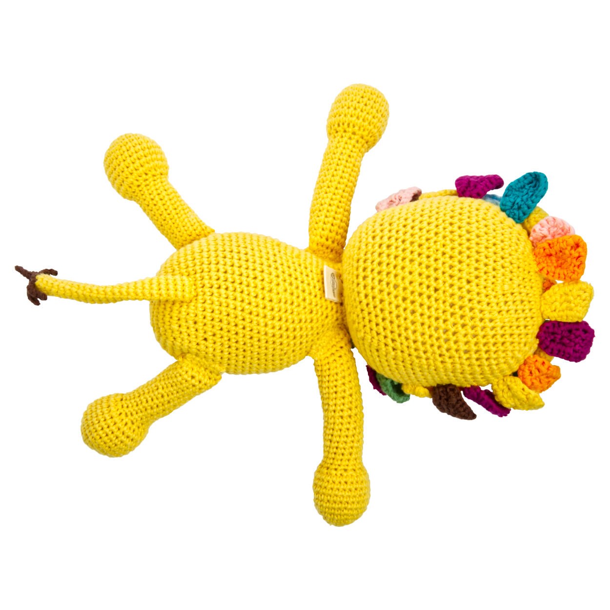 Handgestrickter Löwe 