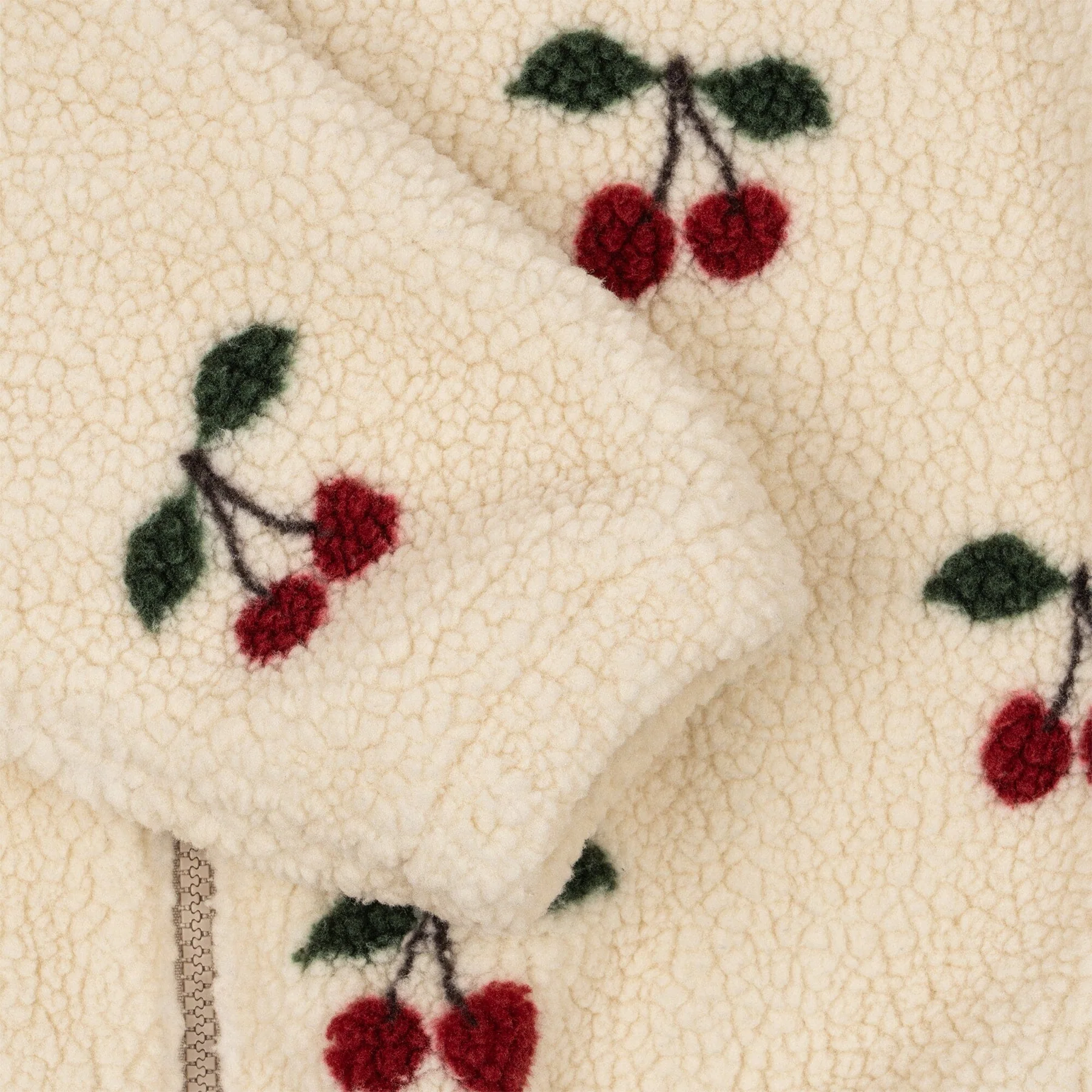 Konges Sløjd Jody Teddy Jacket Grs cherry