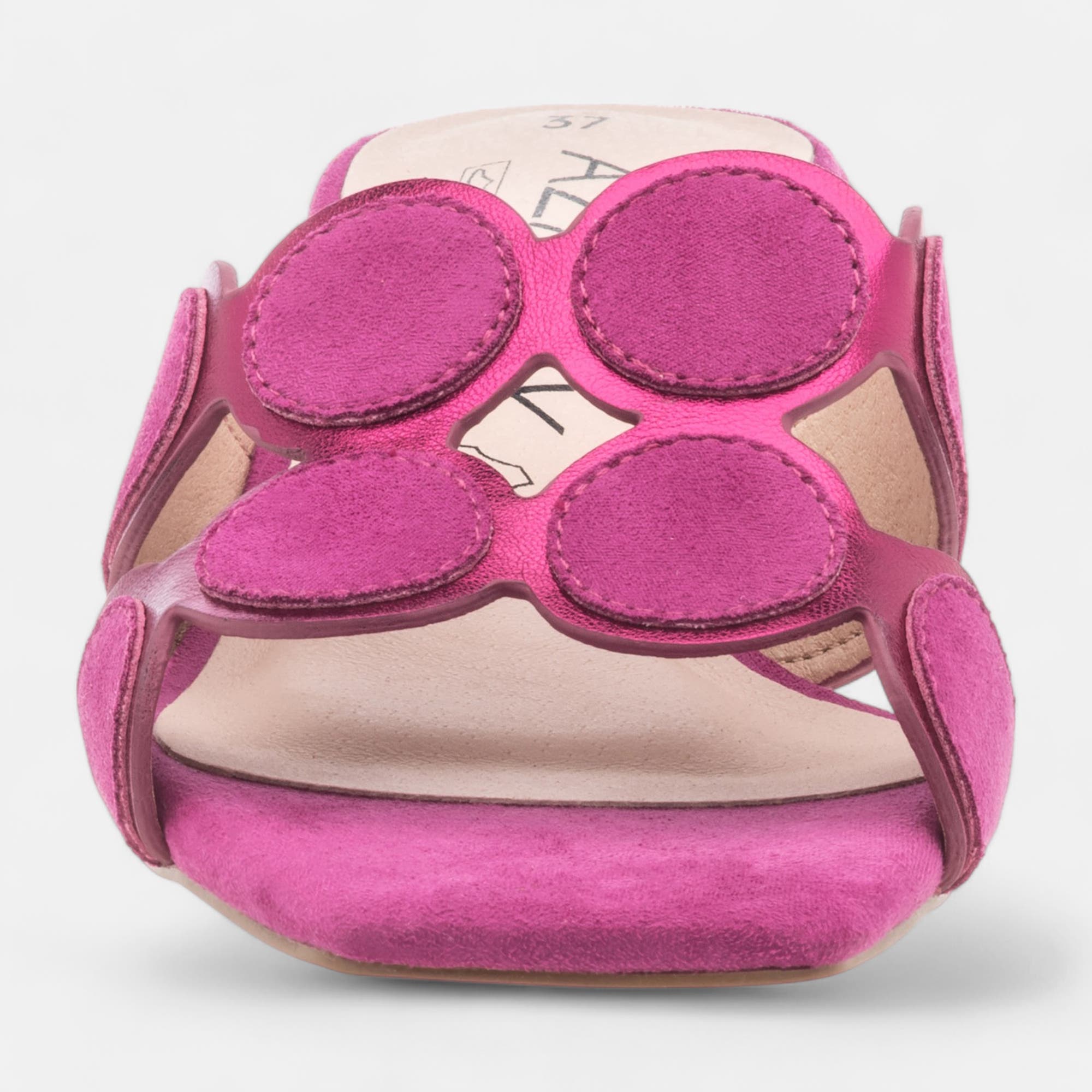 Mules Femme fuchsia