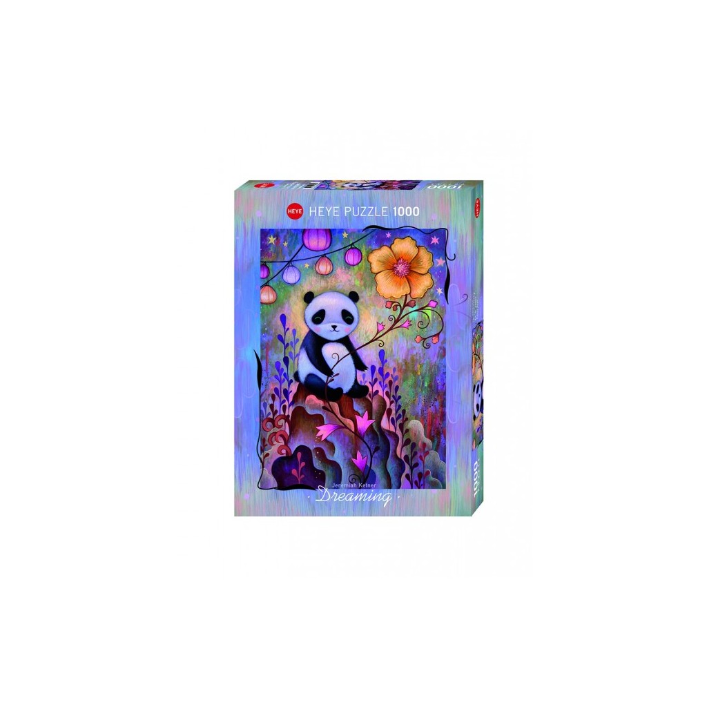 Puzzle - Dreaming- Panda de Jeremiah Ketner - 1000 Pièces
