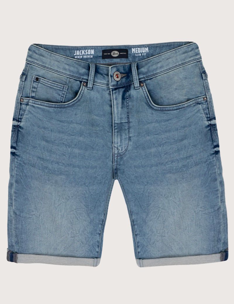 PETROL IND SHORT EN JEAN HOMME JACKSON DÉLAVÉ