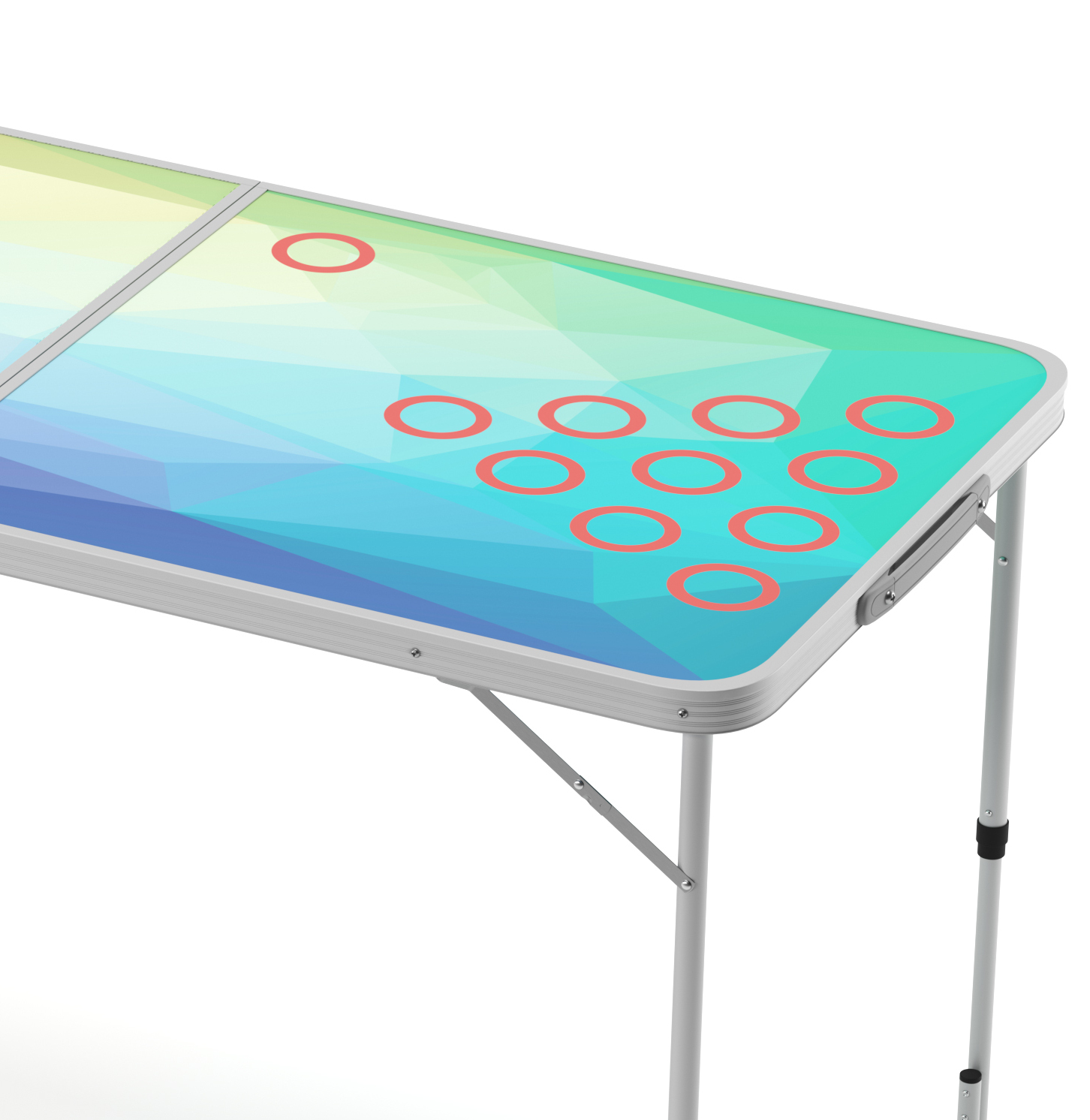 Beer-Pong Tisch COLOR 240 x 60 cm