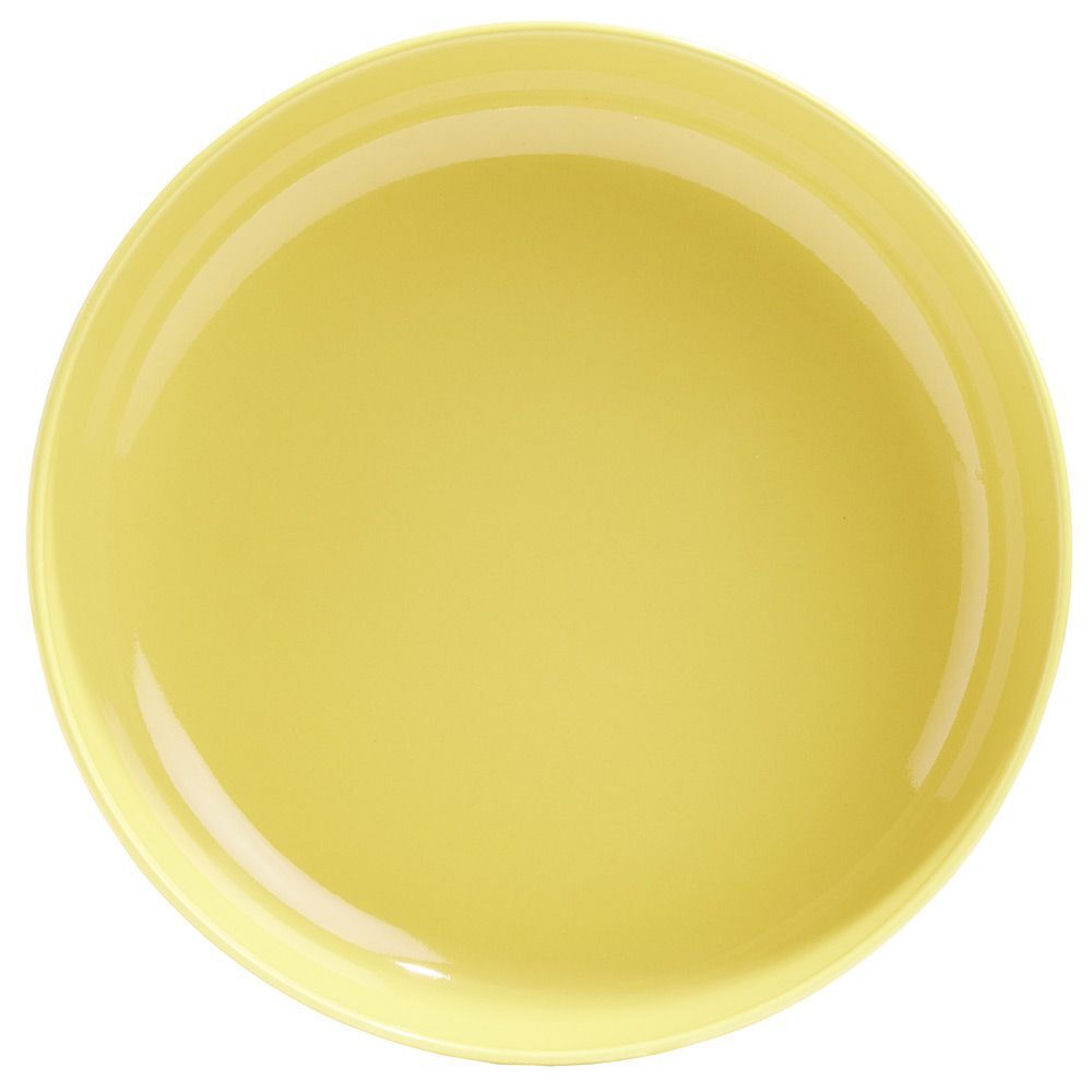 Coupelle Oslo porcelaine jaune mat uni