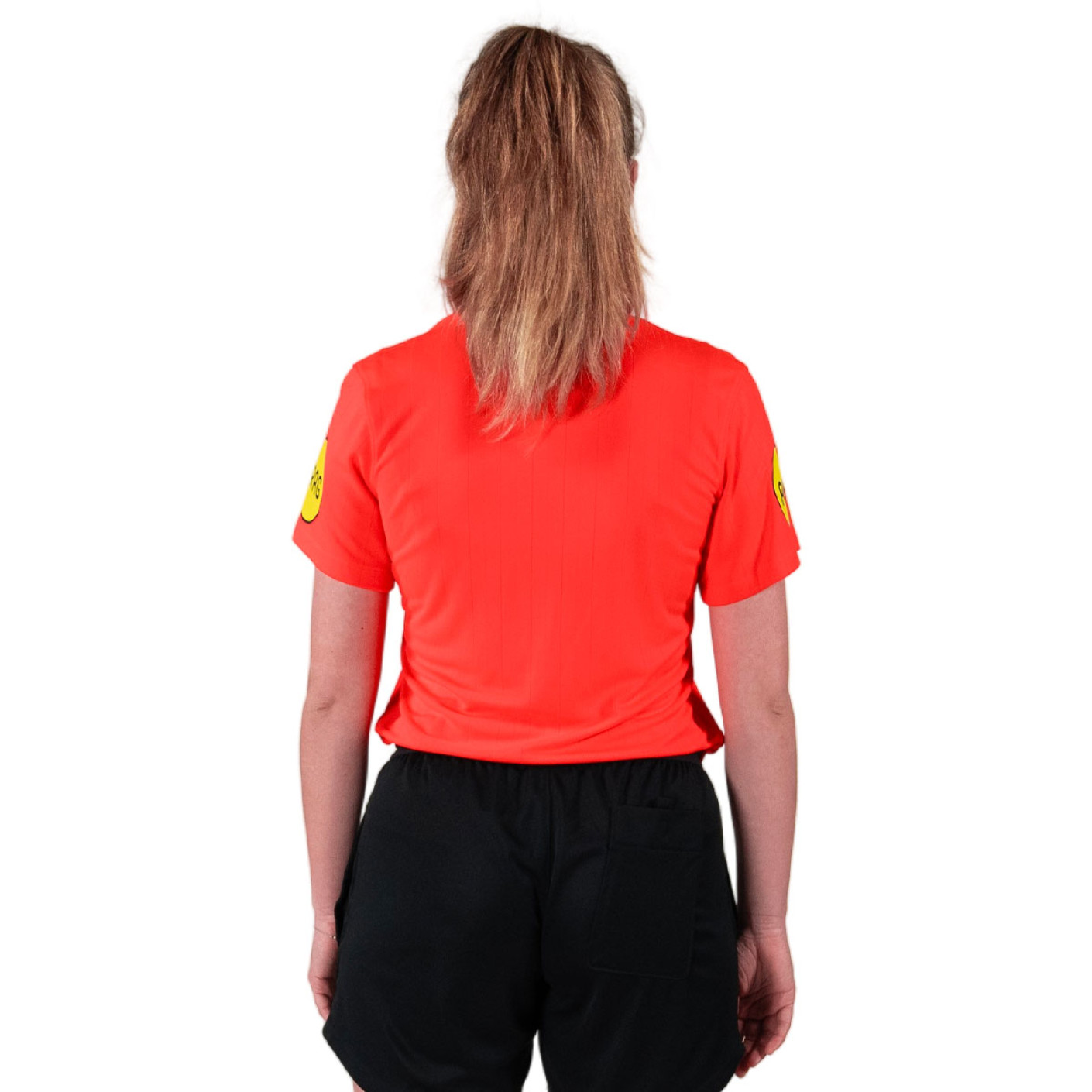 Nike KNVB Scheidsrechtersshirt 2024-2026 Dames Felrood Zwart