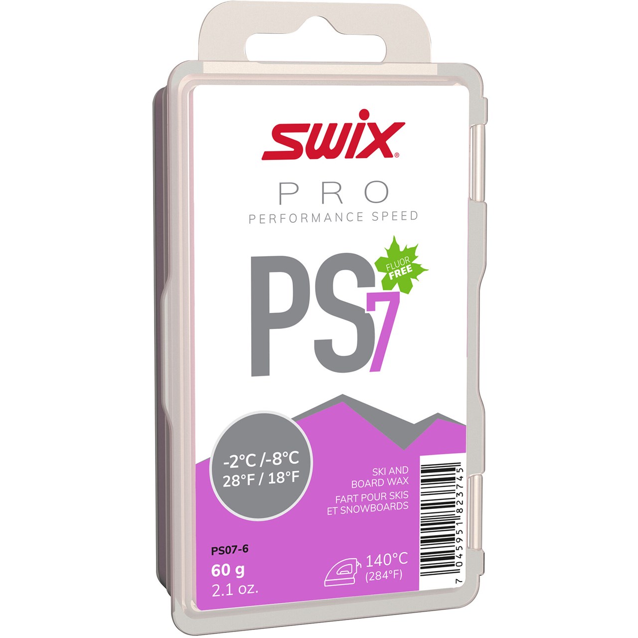 Swix Performance Speed 7 60g Fungerer godt i normale vinterforhold under frysespunktet