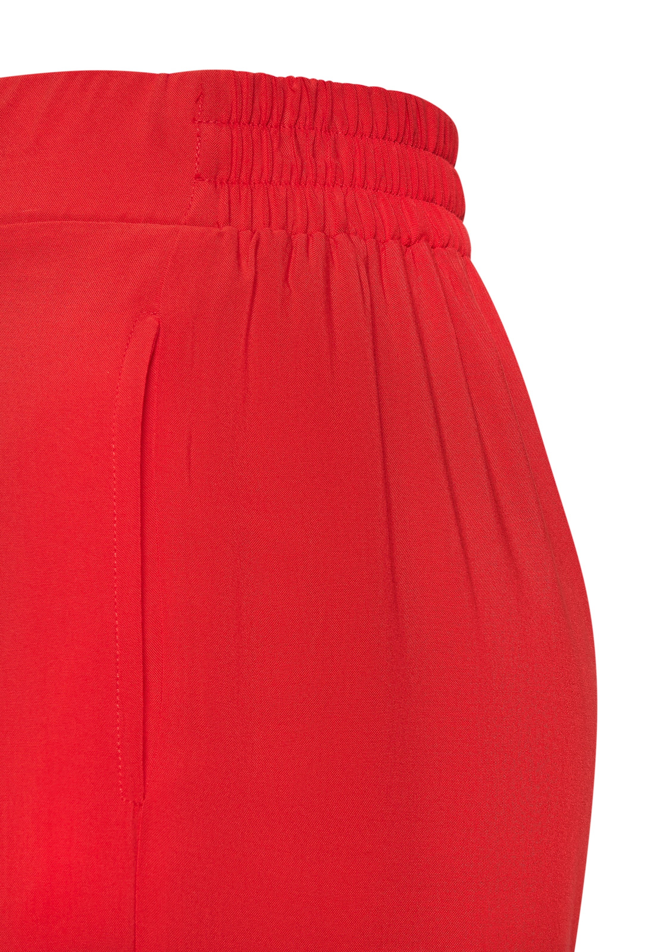 Buffalo Palazzohose  mit Seitennahttaschen, leichte Sommerhose, Wide-Leg