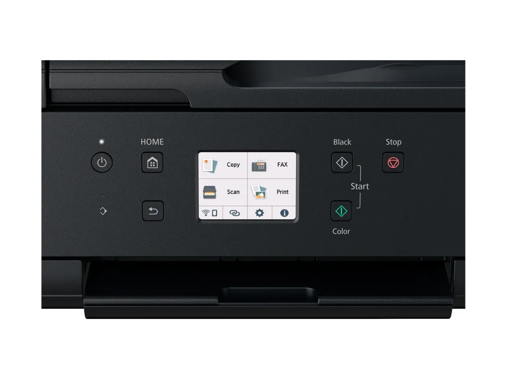 Canon PIXMA TR7650 - Multifunktionsprinter - farve - blækprinter - A4 (210 x 297 mm), Legal (216 x 356 mm) (original) - A4/Legal (medie) - op til 15 ipm (udskriver) - 200 ark - 33.6 Kbps - Wi-Fi(n), USB 2.0