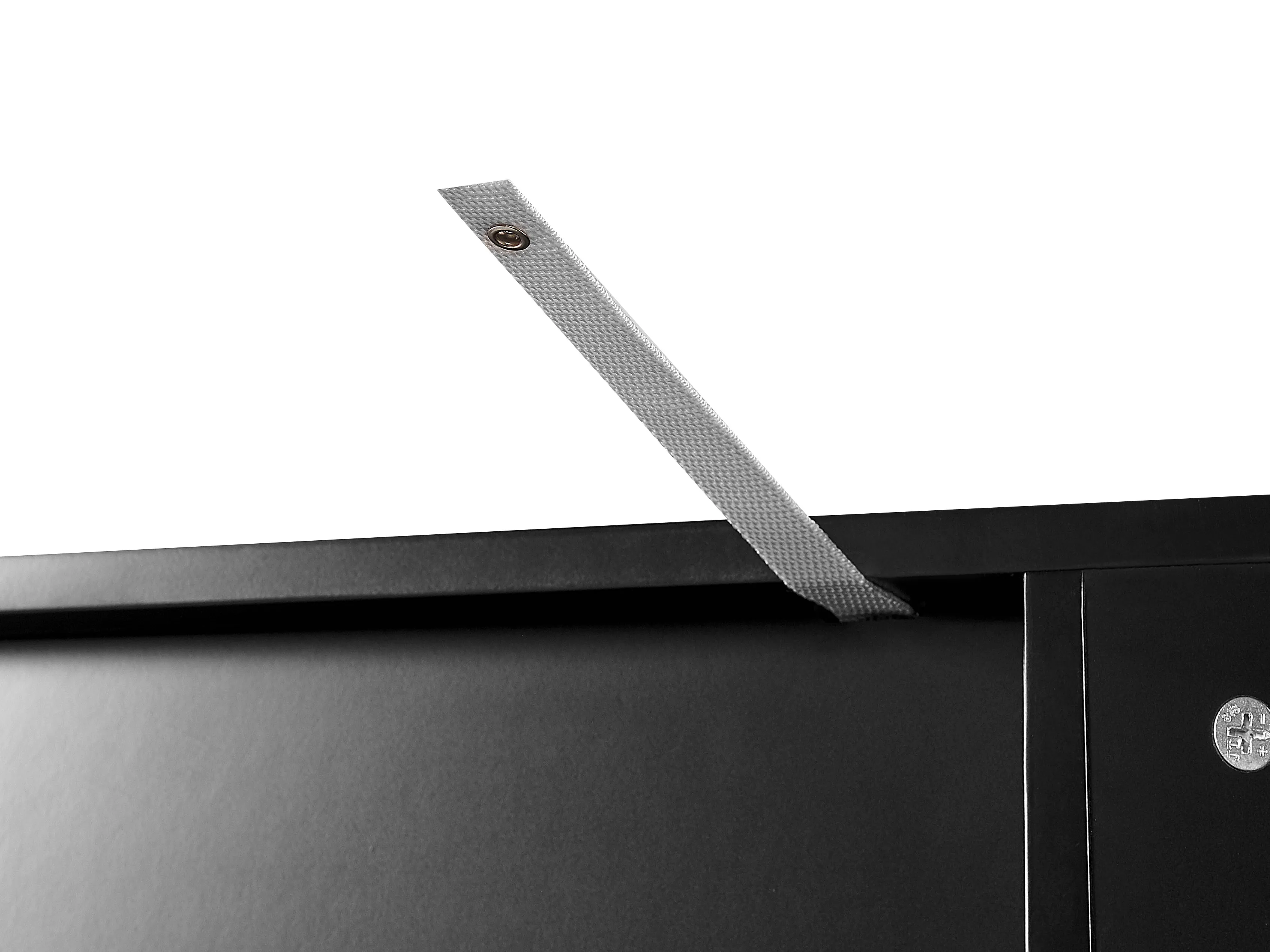 Dressoir met 2 deuren JEROME Bruin/zwart