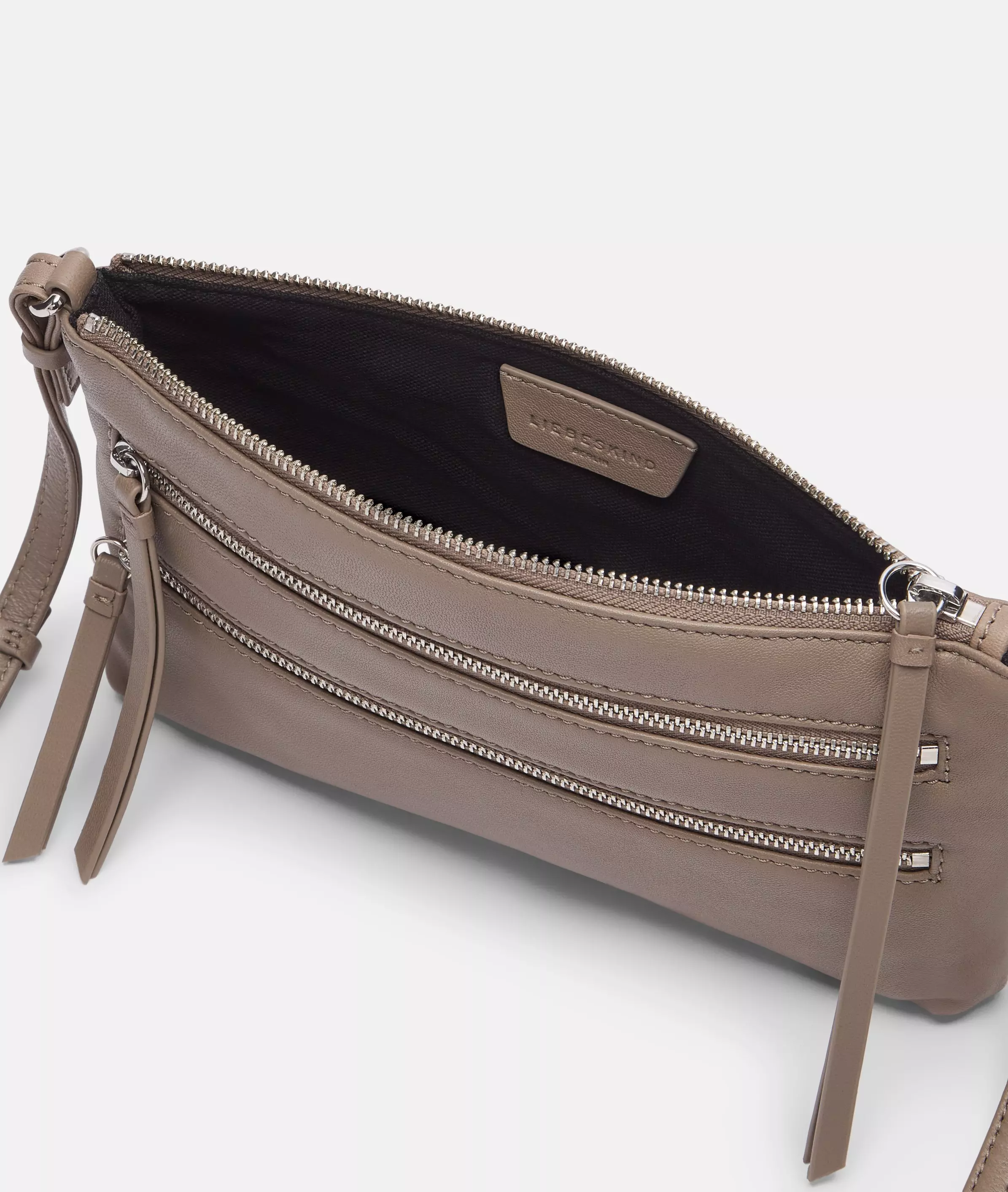 Crossbody Handy shoulder bag made from soft sheepskin