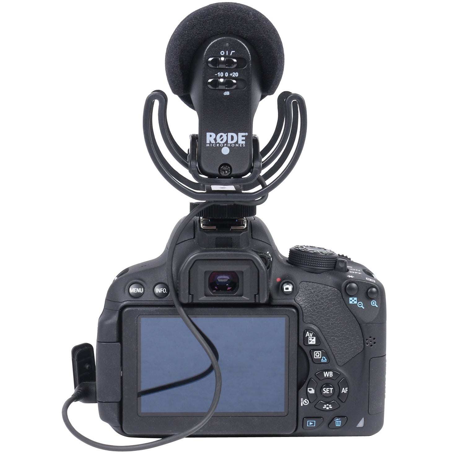 RØDE VideoMic Pro Rycote camera shotgun microfoon