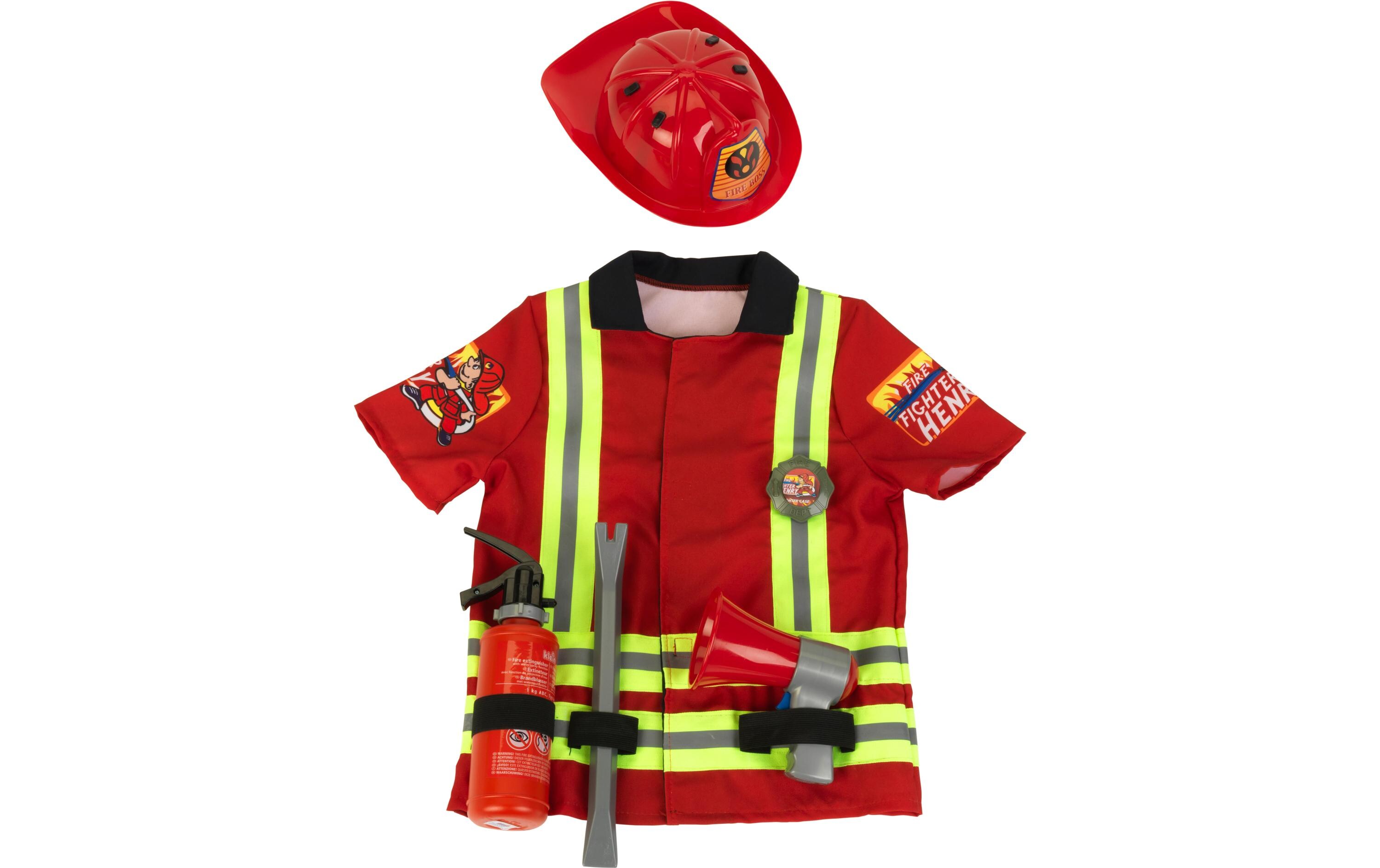 Rettungsdienst FeuerwehrkostümFeuerwehr-Set für Kinder
