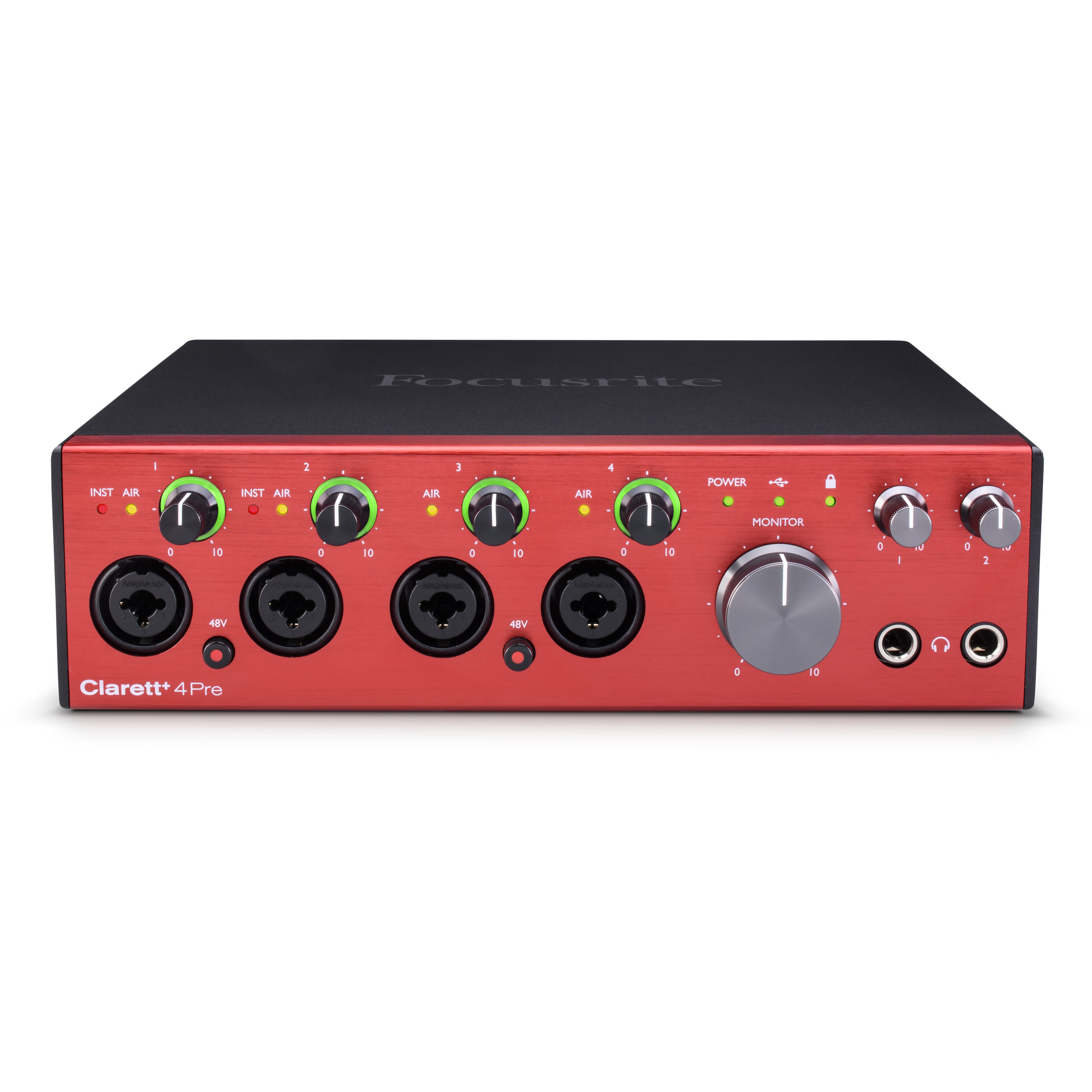 Focusrite Clarett+ 4Pre USB-C audio interface