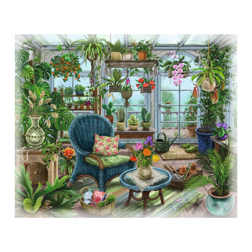 Escape Puzzle - Le jardin d'hiver du manoir