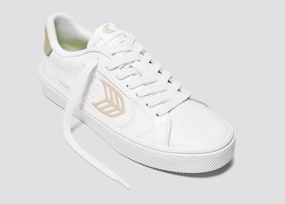 Cariuma Salvas White Leather 3.5 US / 35 EU