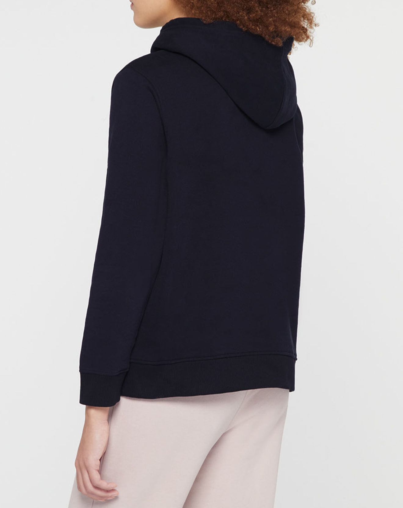 Tommy Hilfiger Sweat 100% Coton Bio Script bleu marine