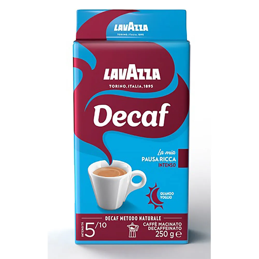 Lavazza Dek Intenso 250g Gemahlener Kaffee