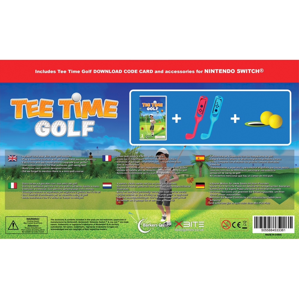 Tee Time Golf Bundle Nintendo Switch (Code in der Box)