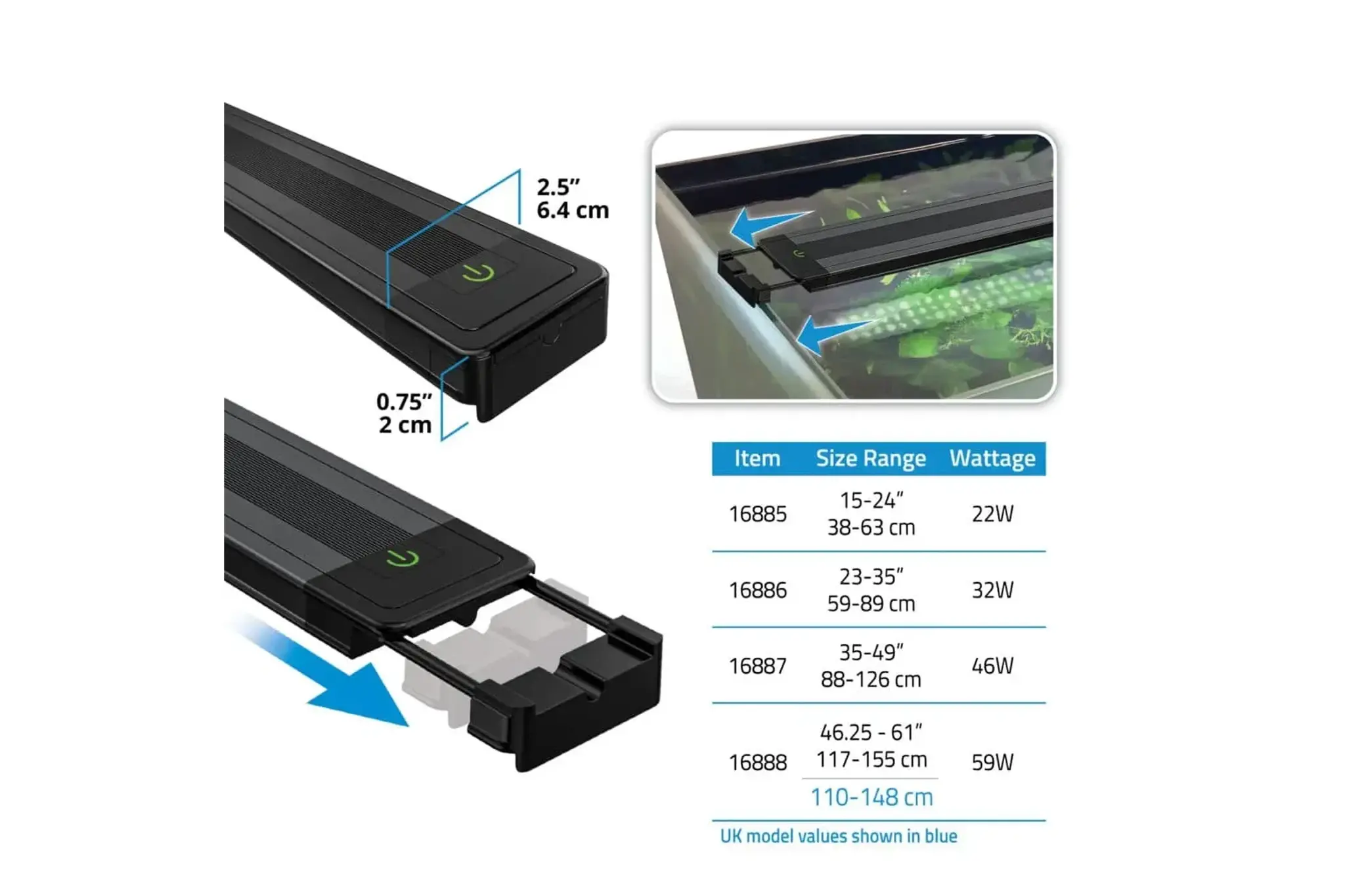 FL Plant 4.0 LED 46W 88,2-125,8 cm