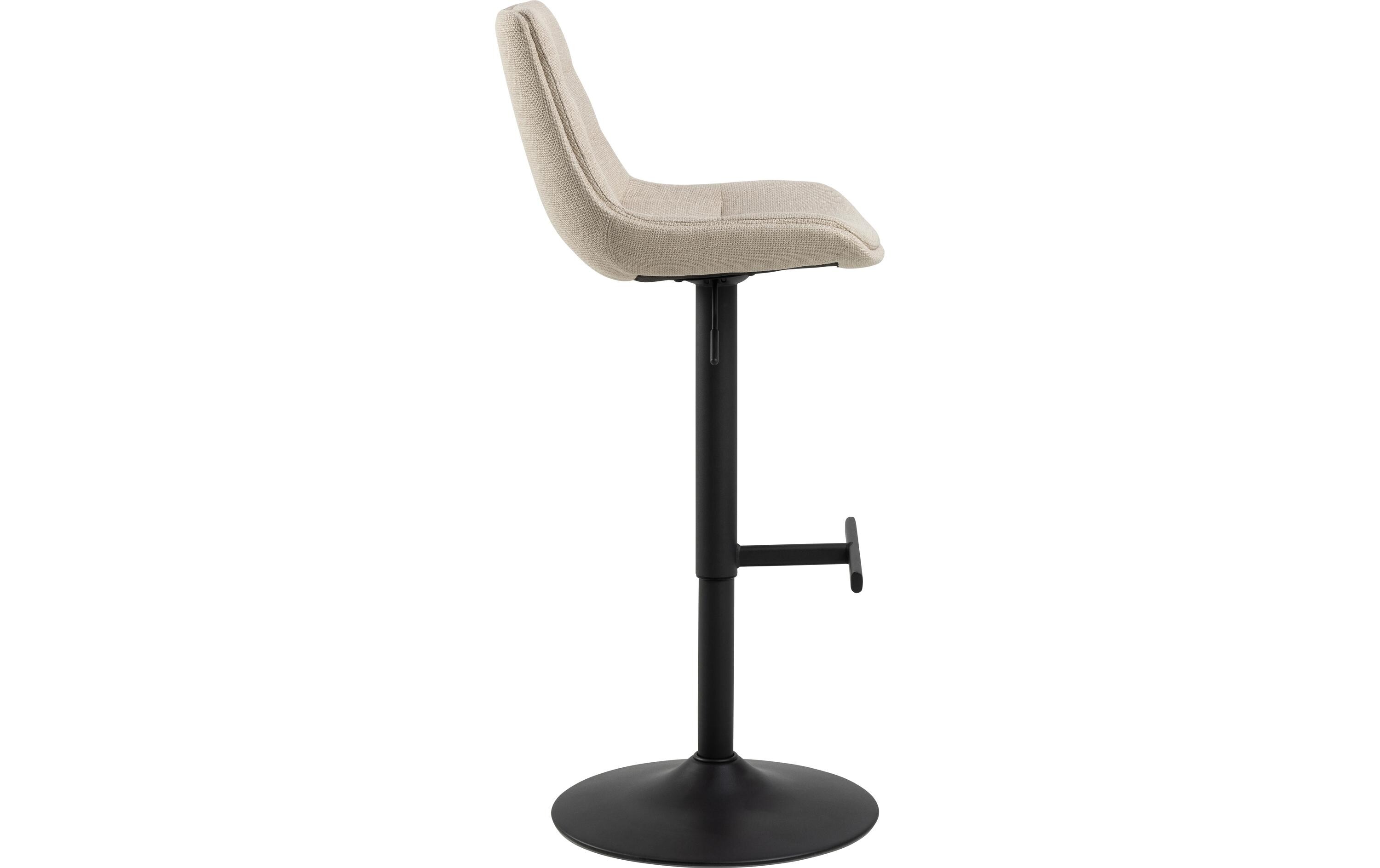 Barhocker Adisa 2 Stück, 47 x 95 cm, Beige<br>Höhenverstellbare Barstühle für entspannte Momente zu Hause