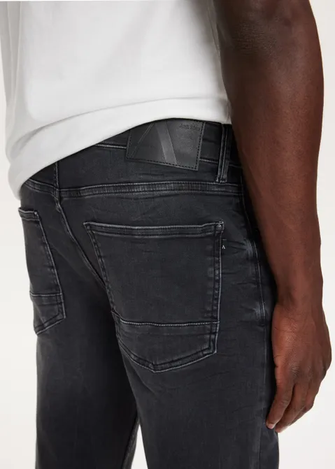 Blake slim sweat jeans zwart (ZW.USED)