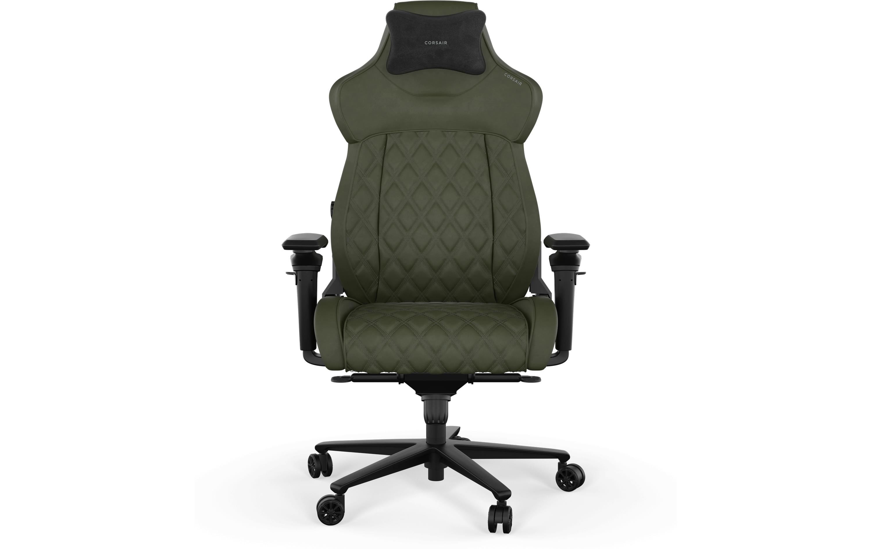 Gaming-Stuhl TC500 Luxe Sherwood<br>Ergonomischer Racing-Gaming-Stuhl mit einer Belastbarkeit von bis zu 120 kg