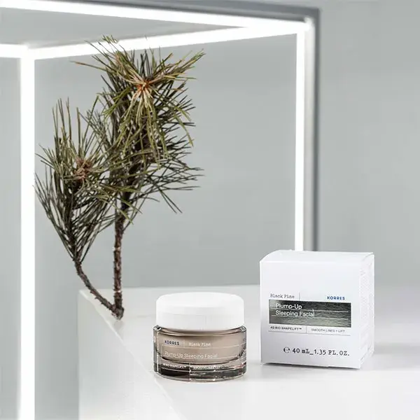 Creme Noturno Korres Pine Black 4D 40ml