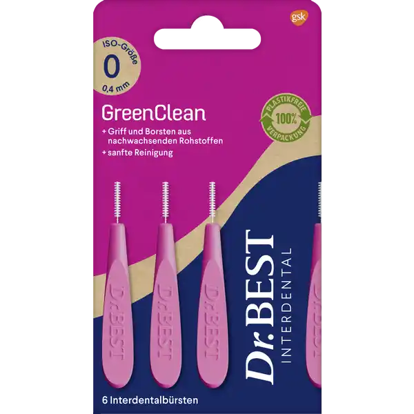 GreenClean Interdentalbürsten Gr. 0
