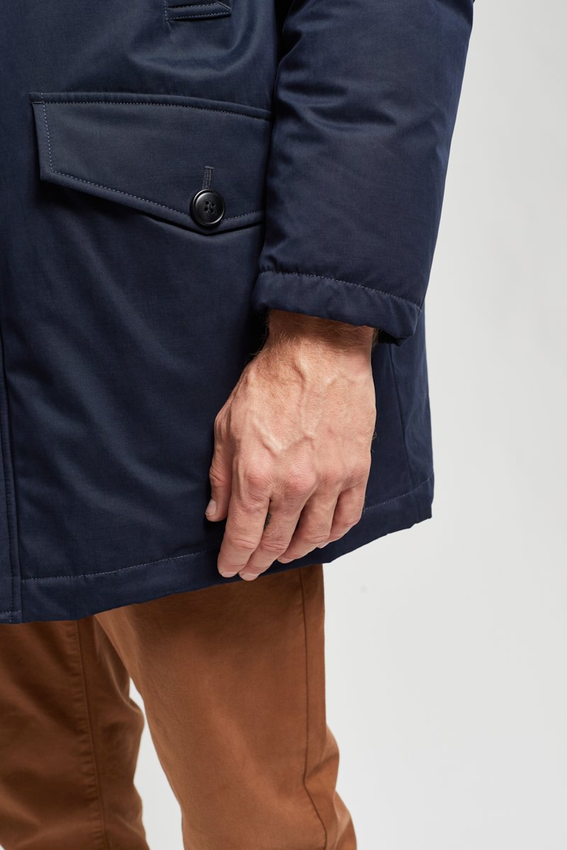 Parka déperlante doublée