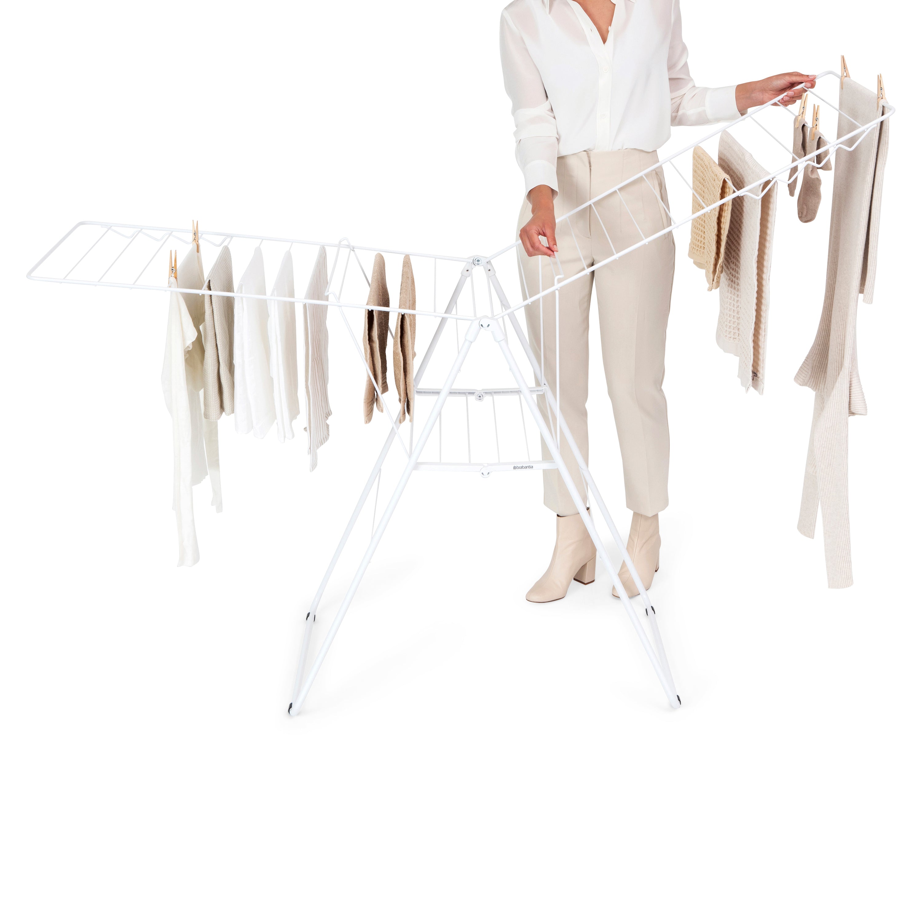 Brabantia HangOn Droogrek 25 Meter - White