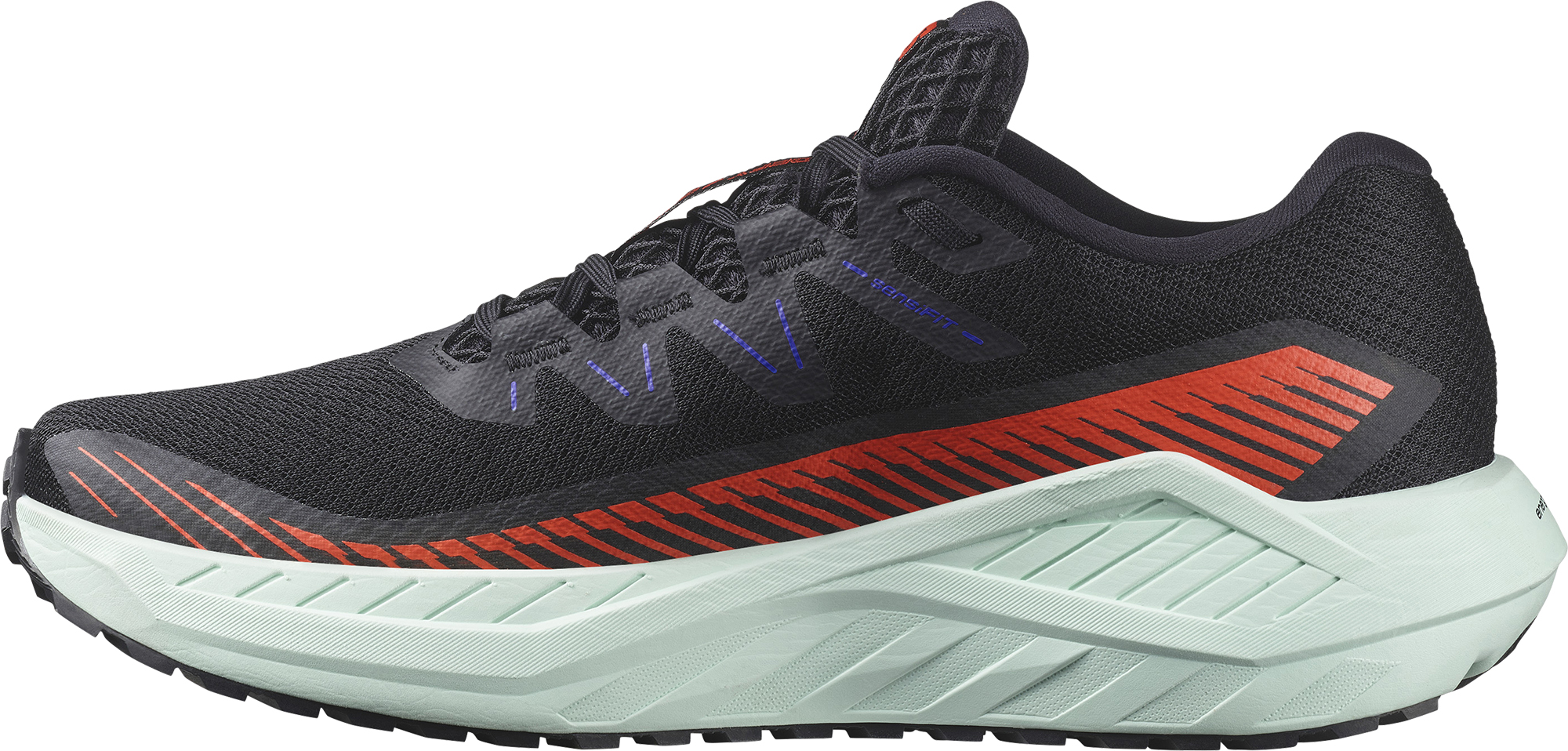 DRX DEFY GRVL Herre Black/Cherry Tomato/Bay