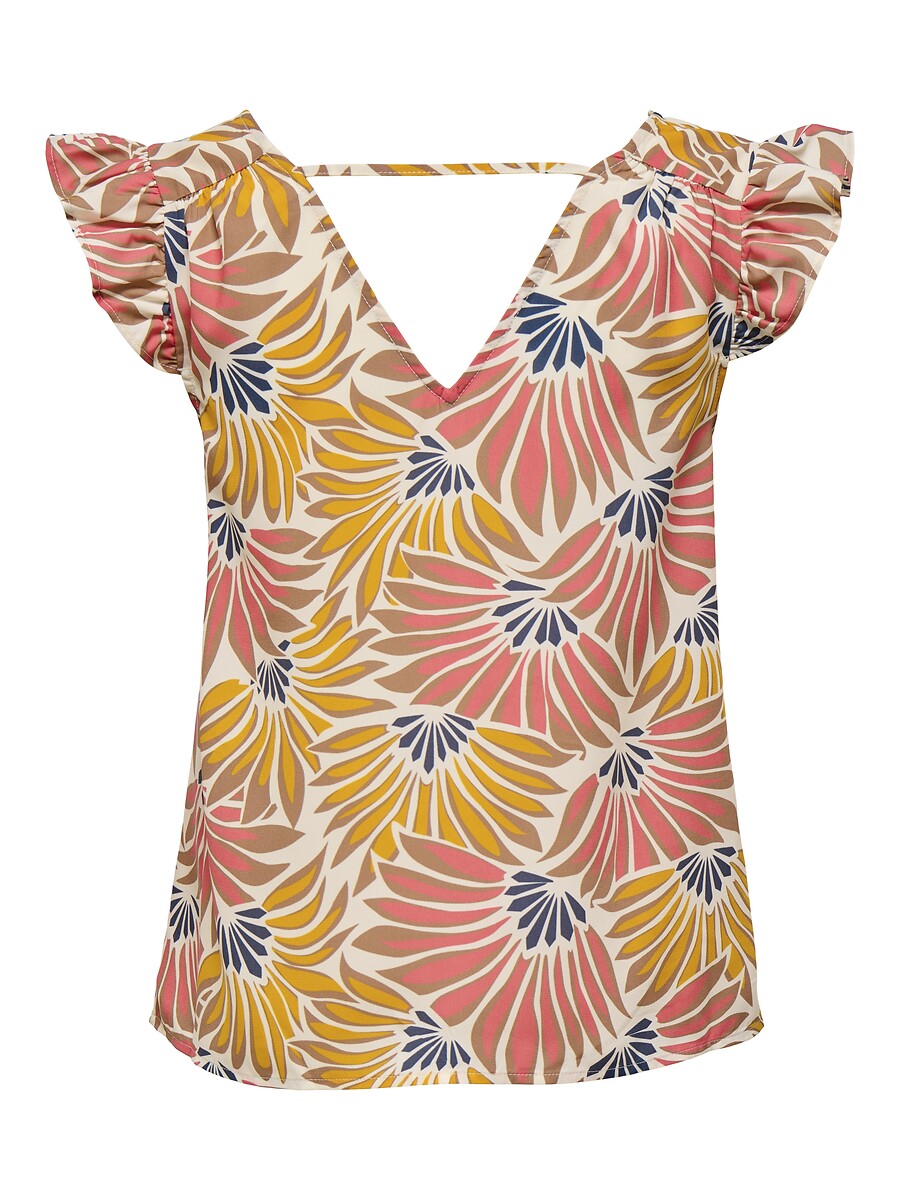 SOMENTE<br>Blusa de manga curta estampada