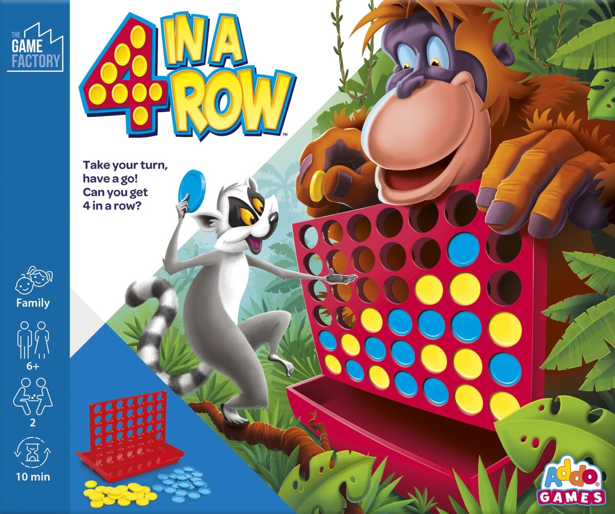 4 På Stribe Spil - The Game Factory