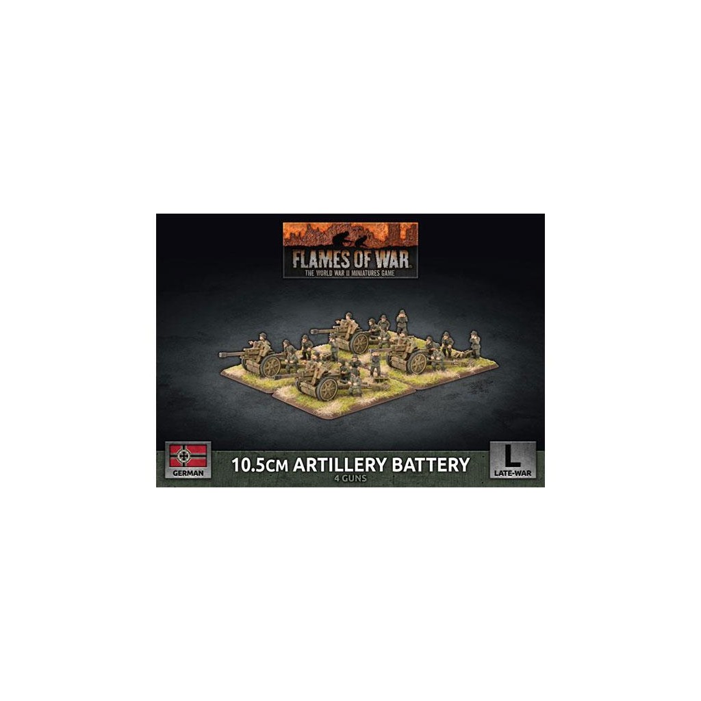 Flames of War - 10.5cm Artillery Battery