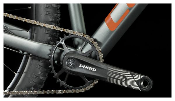 VTT Semi-Rigide Cube Analog Sram SX Eagle 12V 29'' Gris Flash