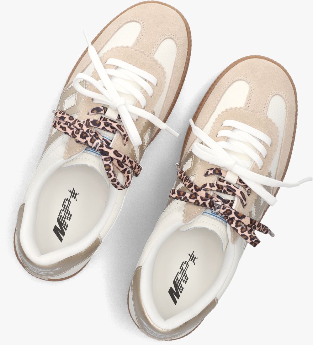 beige mrp lage sneakers bomber