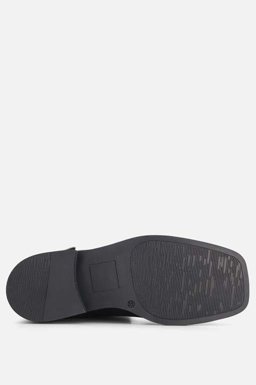 Ann Rocks Hoge Biker boots zwart Leer