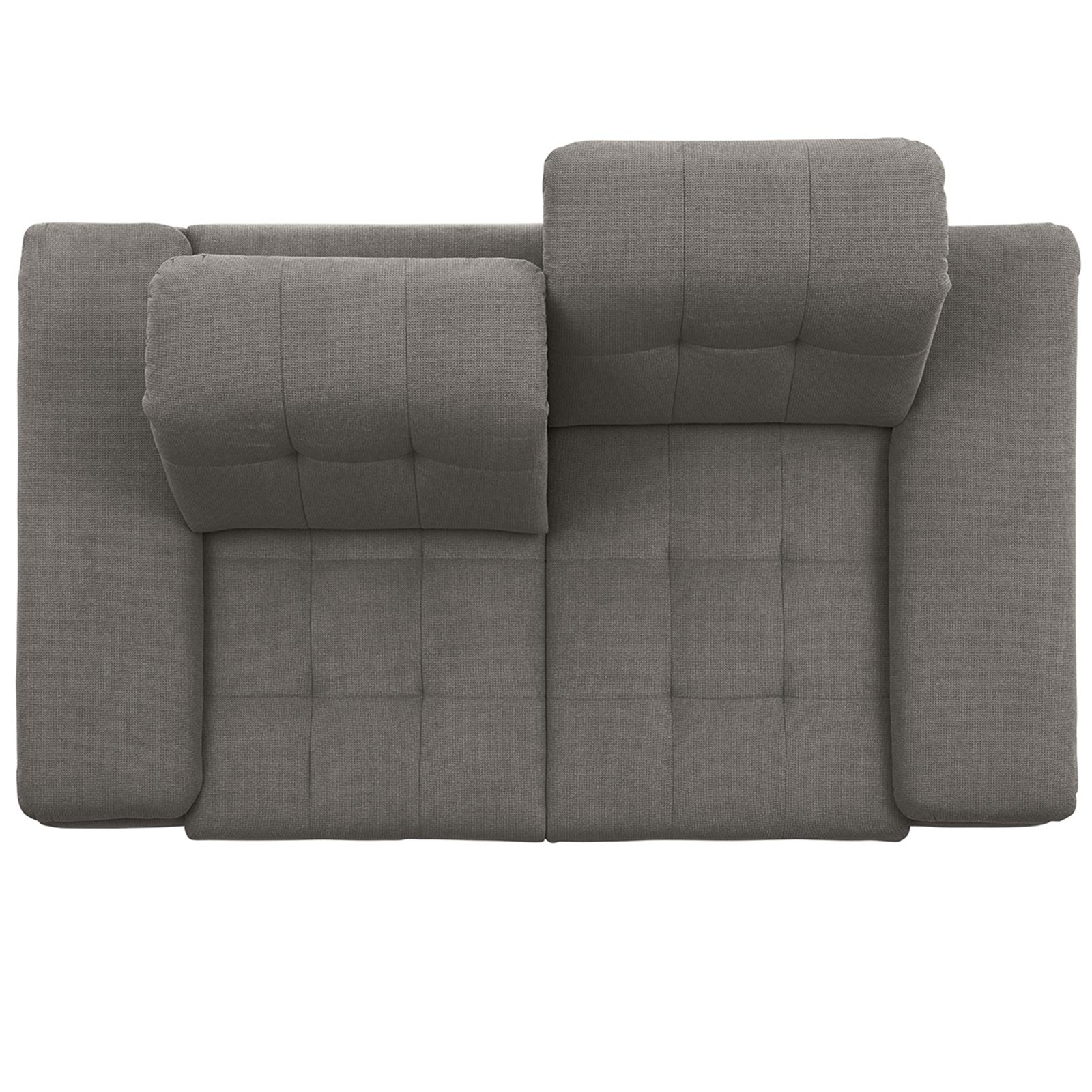 polsterpower 2,5-Sitzer-Sofa - Belle grey - Basismodell